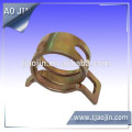 single ear stepless hose clamp